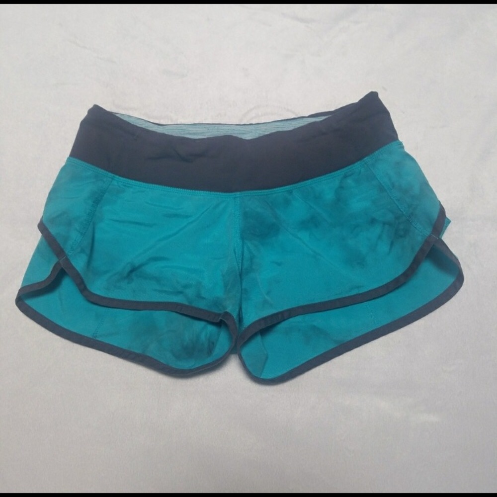 Lululemon running shorts size 2